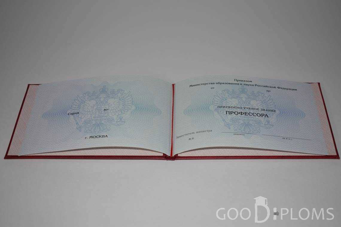Аттестат Профессора период выдачи 2015-2020 -  Умань
