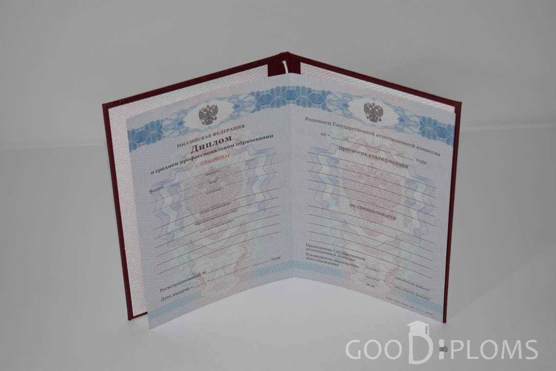 Диплом Техникума с Отличием в период c 2011 по 2013 год - Умань