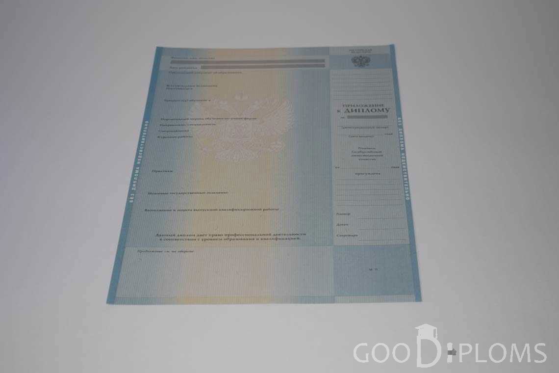Приложение к Диплому о Высшем Образовании с Отличием - Умань